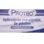 Aplicador Plástico con Algodón Protec c/3 c/100 Esteril