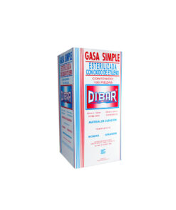 Gasa Dibar Esteril 7.5*5cm c/100