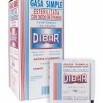 Gasa Estéril Dibar 10*10cm c/100