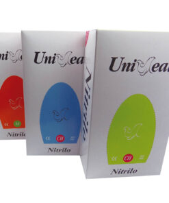 Guante de Nitrilo Uniseal C/100