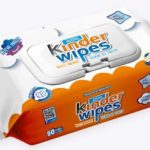 Toallitas Humedas Kinder Wipes Caja c/12 paq de 90pz c/u