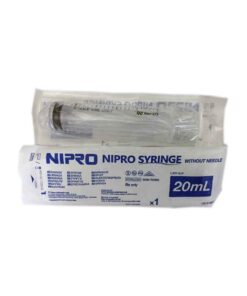 Jeringa Desechable Nipro 20ml c/50 pzs