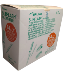 Catéteres Intravenosos De Poliuretano Surflash c/50 pzs TERUMO